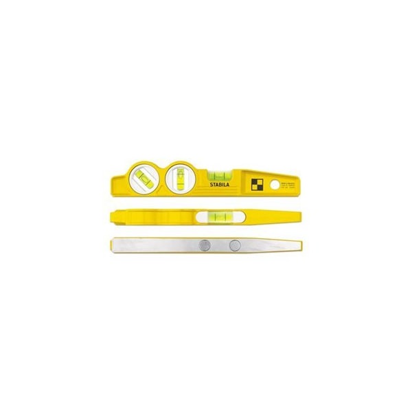 25245 Torpedo Level - 3 Vial V-Groove Magnetic